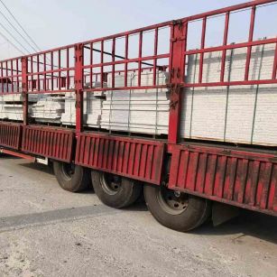 武汉 白麻荔枝面外墙干挂，工厂装车日常