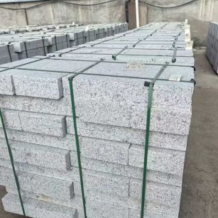 武汉 白麻花岗岩路沿石，弧形路沿石，道牙石，马路牙子，界石，路缘石，平沿石，直岩石，平缘石等