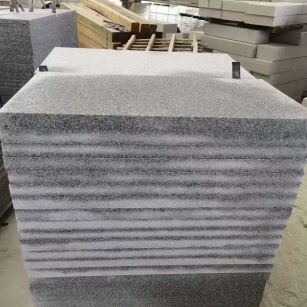 武汉 芝麻白5公分火烧地铺成品，900*400，规格可定制