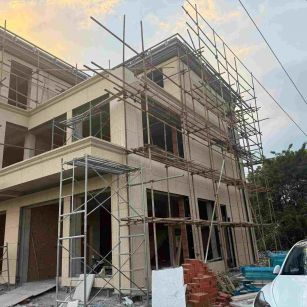 武汉 黄金麻荔枝面花岗岩外墙干挂