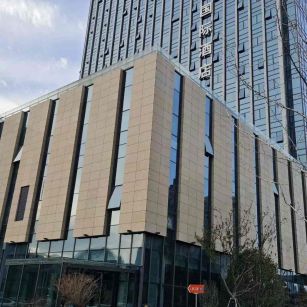 武汉 黄金麻花岗岩外墙干挂