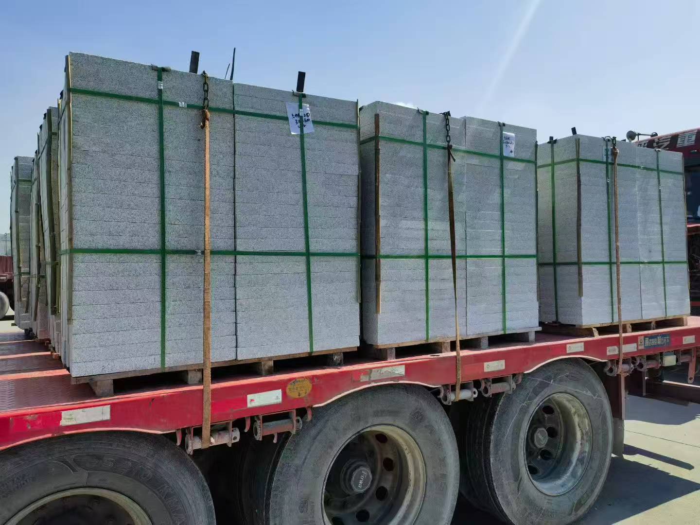 武汉芝麻白花岗岩出货日常地铺石