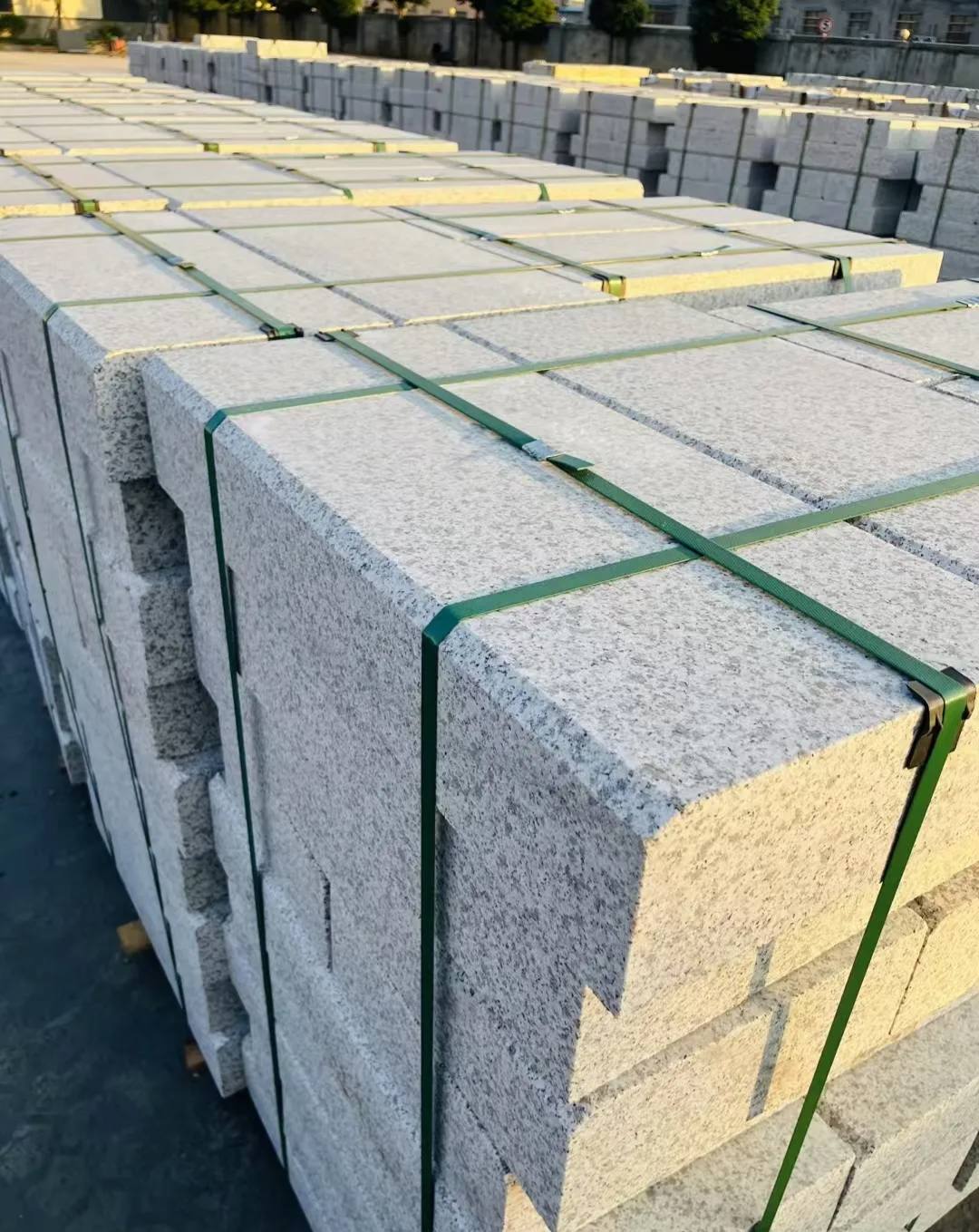 武汉 白麻花岗岩路沿石，马路牙子，路缘石，平石，立缘石等