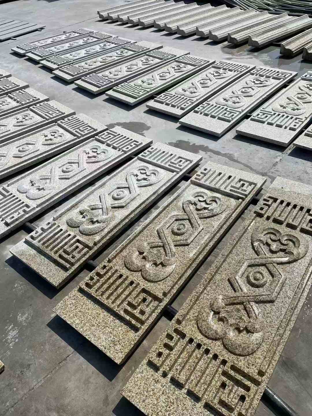 武汉 黄金麻花岗岩外墙雕刻板