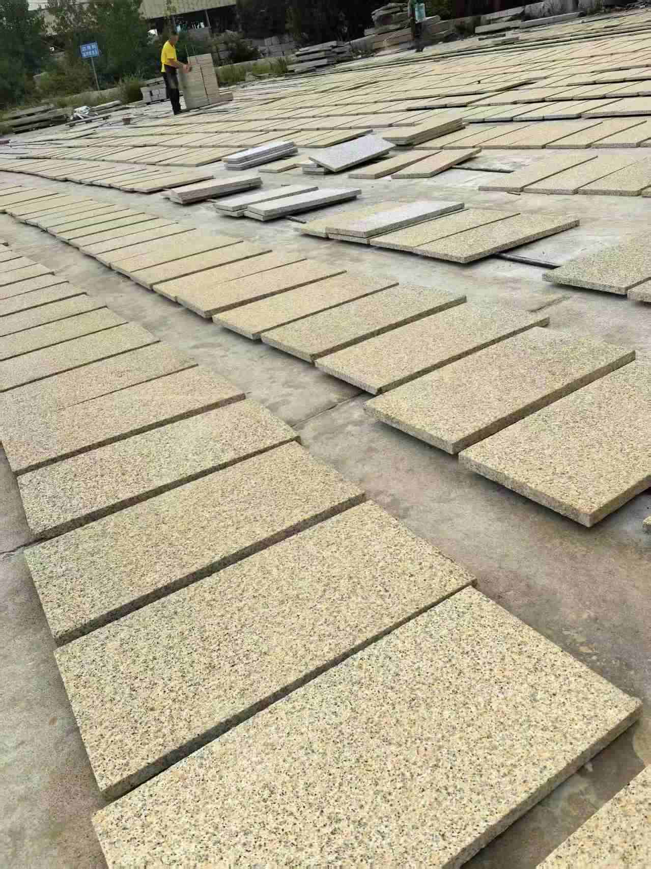 武汉 黄金麻荔枝地铺石面排板