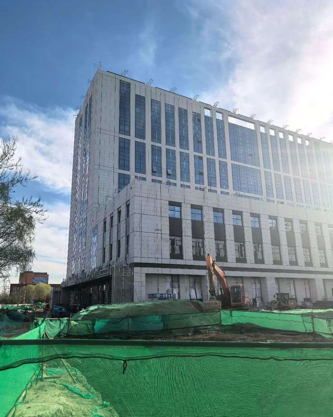 武汉 白麻花岗岩石材外墙干挂