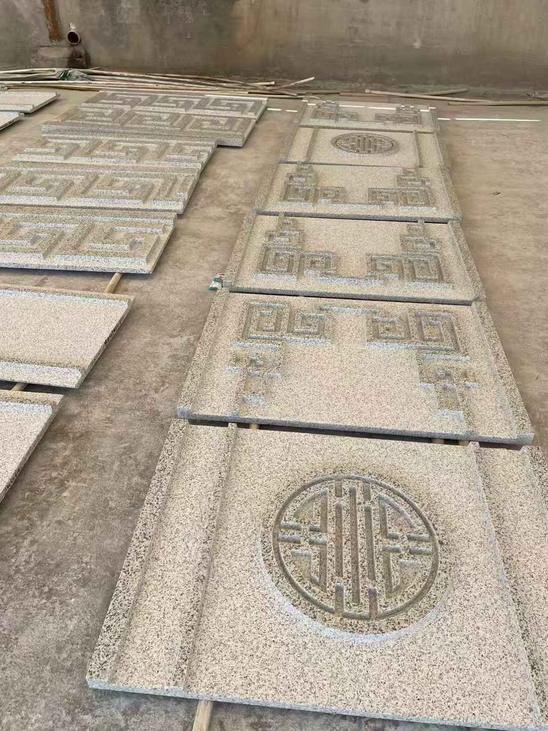 武汉 白麻花岗岩外墙立面雕刻板