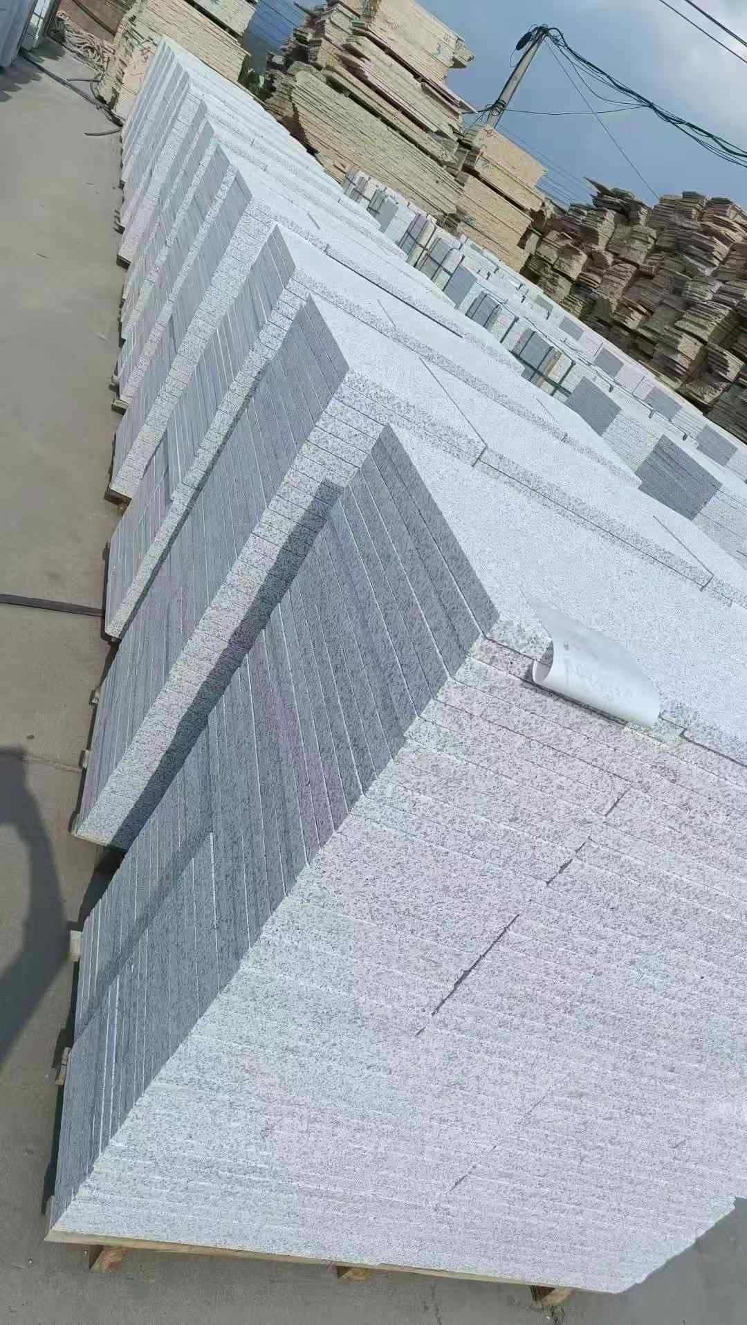 武汉 白麻荔枝面花岗岩地铺石