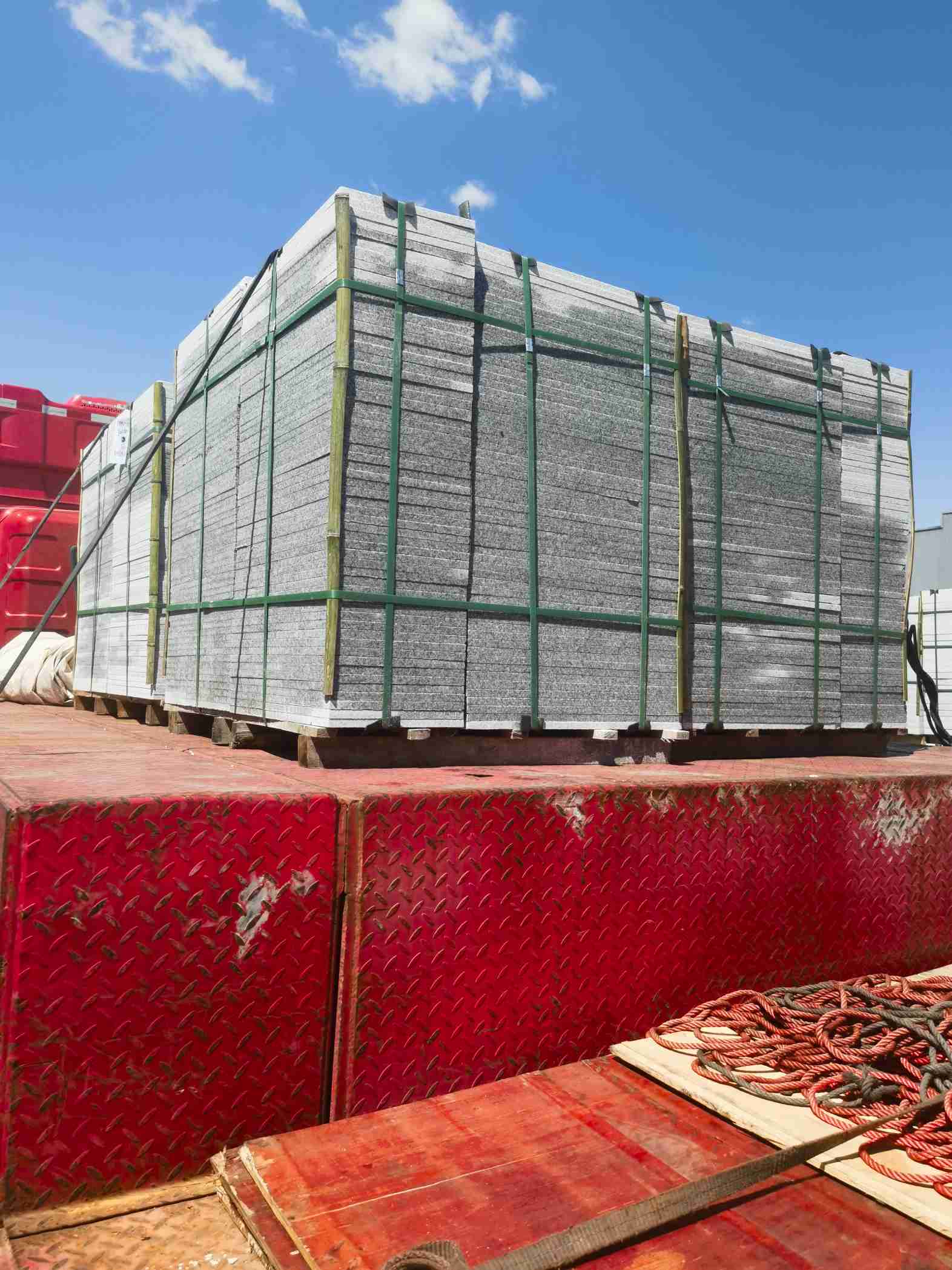 武汉 芝麻白火烧规格板地铺石300*600/600*600